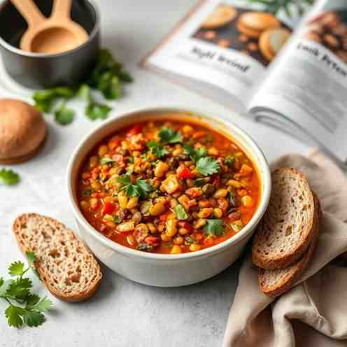 High-Protein Vegan Lentil Recipes - Easy One-Pot Soup